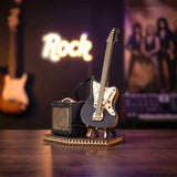 Black Guitar - 3D Holzbausatz