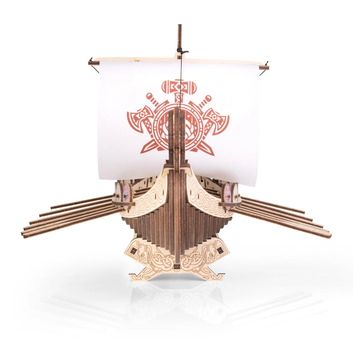 Boot Drakkar - 3D Holzbausatz