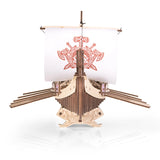 Boot Drakkar - 3D Holzbausatz