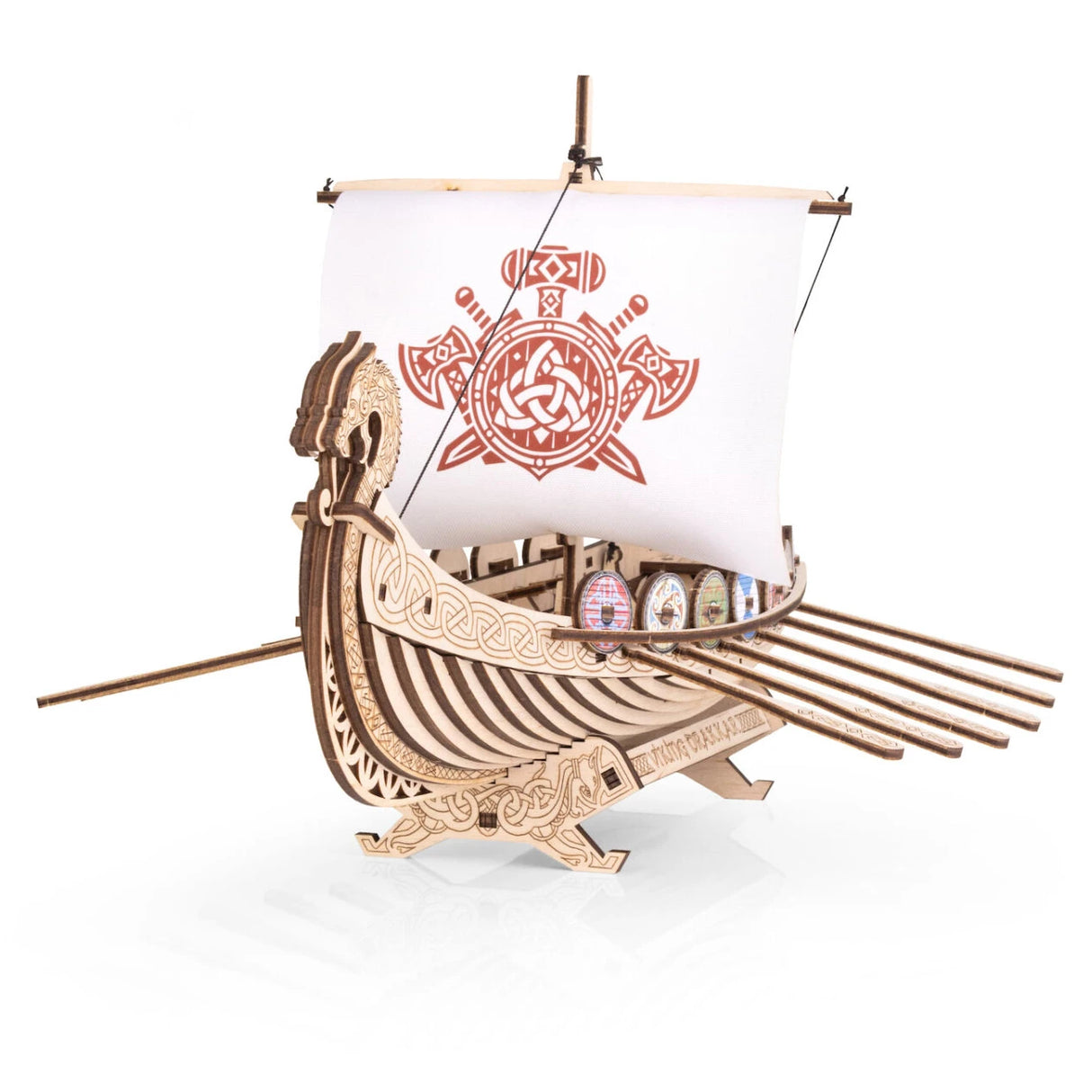 Boot Drakkar - 3D Holzbausatz