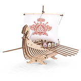 Boot Drakkar - 3D Holzbausatz