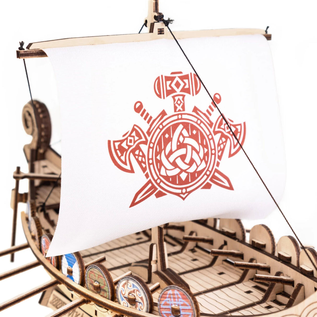 Boot Drakkar - 3D Holzbausatz