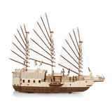 Asiatisches Schiff (Djong) - 3D Holzbausatz