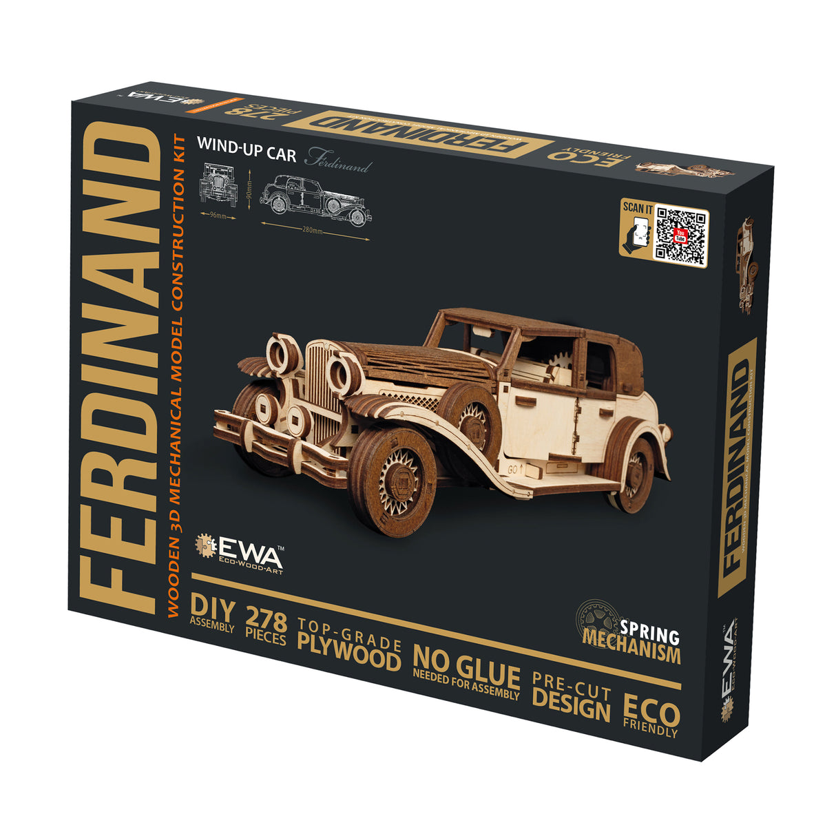 Ferdinand Oldtimer - 3D Holzbausatz