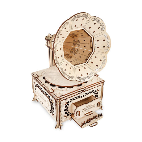 Grammophon - 3D Holzbausatz