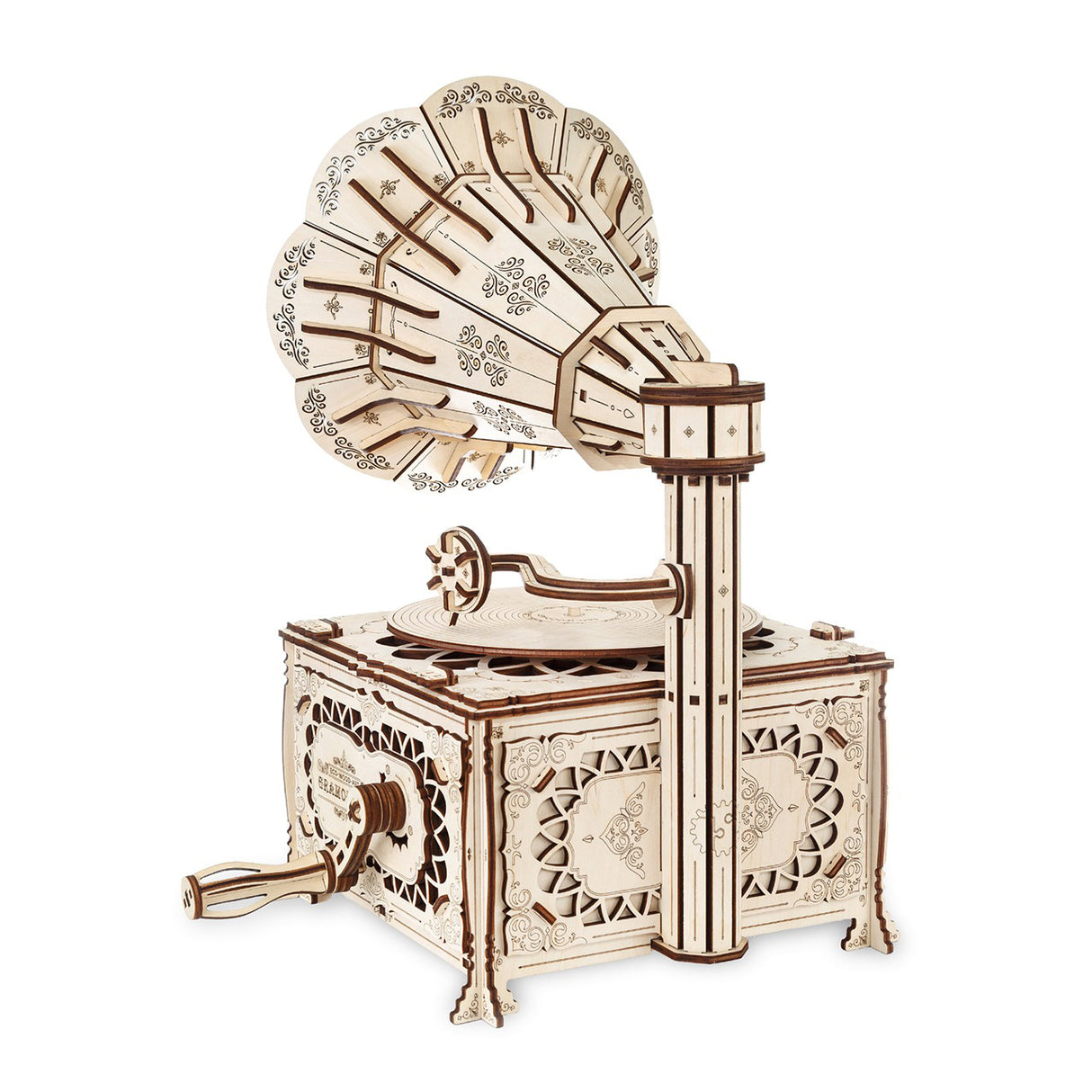 Grammophon - 3D Holzbausatz