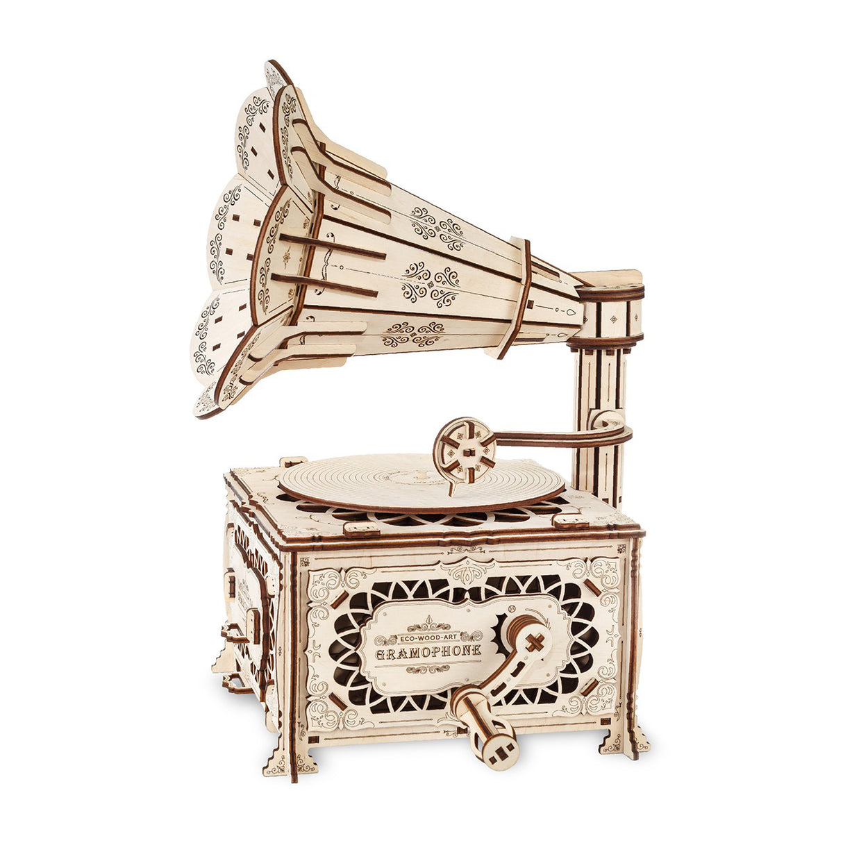 Grammophon - 3D Holzbausatz