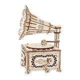 Grammophon - 3D Holzbausatz
