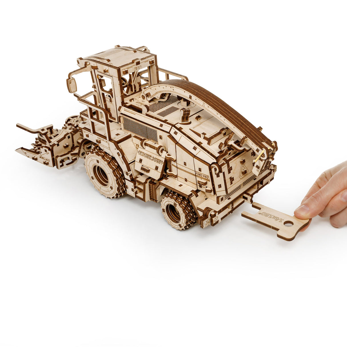 Mähdrescher FS80 - 3D Holzbausatz