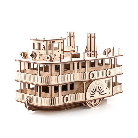 Raddampfer "River Princess" - 3D Holzbausatz