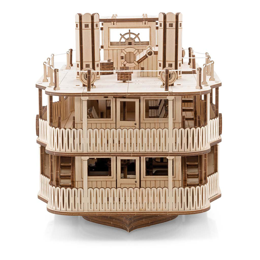 Raddampfer "River Princess" - 3D Holzbausatz