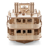 Raddampfer "River Princess" - 3D Holzbausatz