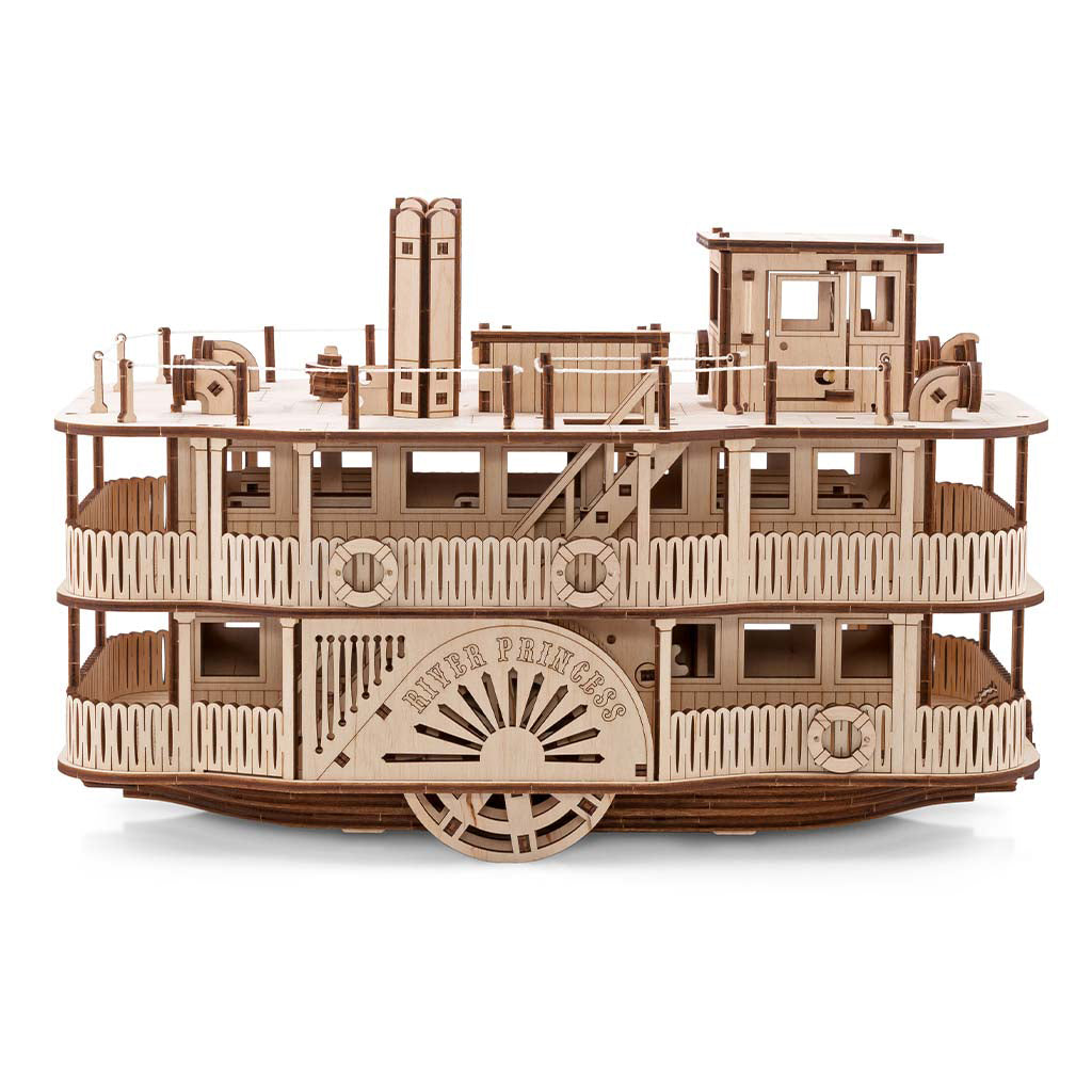 Raddampfer "River Princess" - 3D Holzbausatz