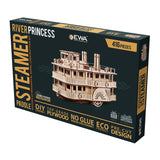 Raddampfer "River Princess" - 3D Holzbausatz