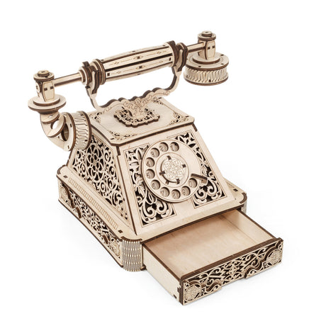 Retro Telefon - 3D Holzbausatz