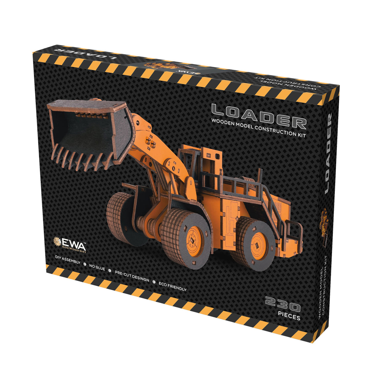 Schaufelbagger - 3D Holzbausatz