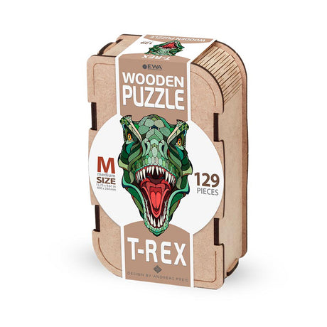 T-Rex (129 Teile) - Holzpuzzle