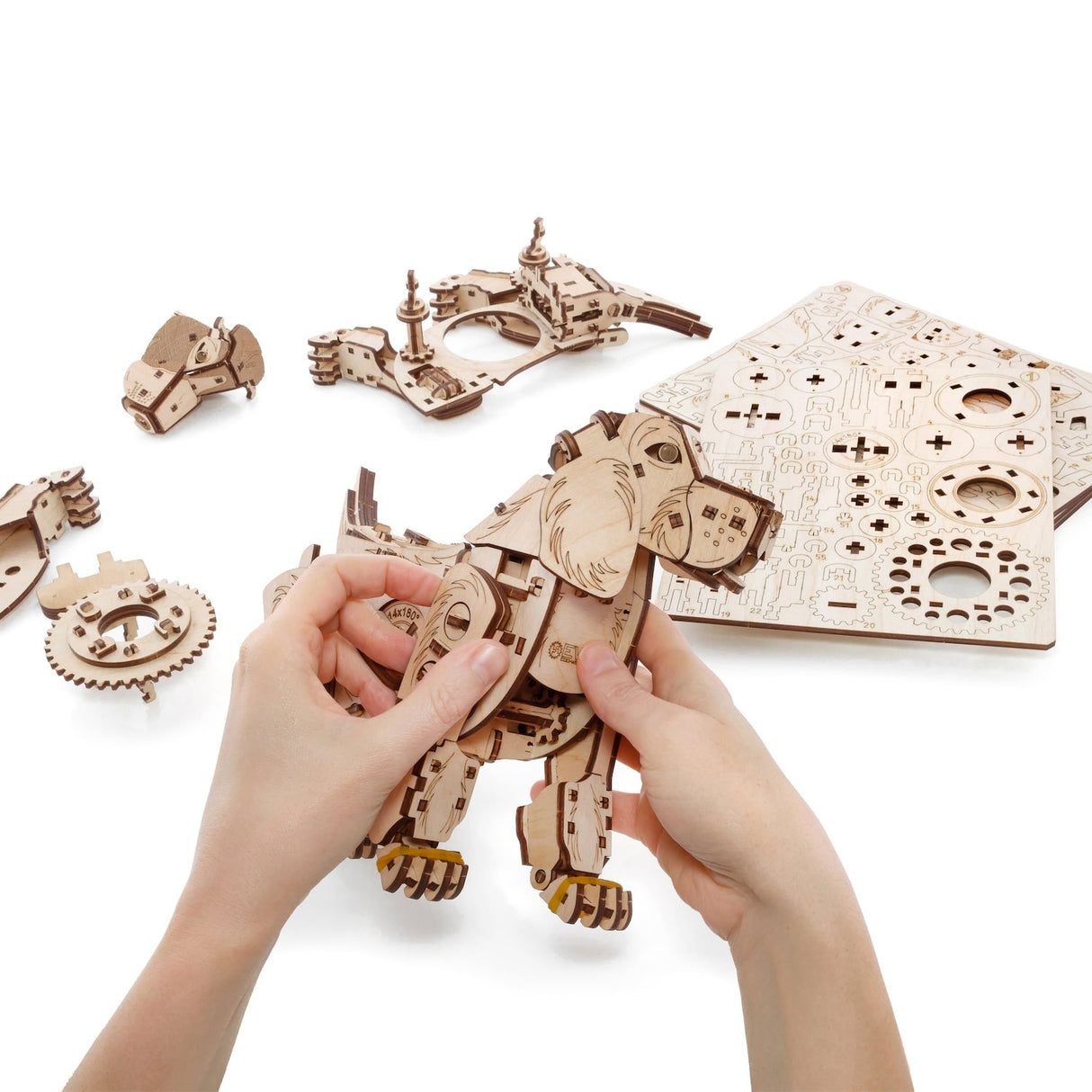 Welpe - 3D Holzbausatz
