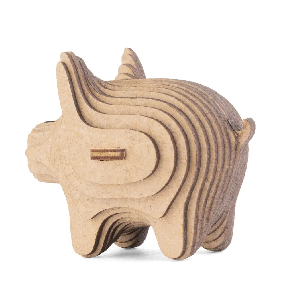 Mini Schwein - 3D Holzbausatz