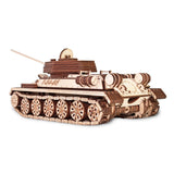 Panzer T-34-85 - 3D Holzbausatz