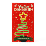 Festlicher Neon Weihnachtsbaum - Weihnachtsbeleuchtung