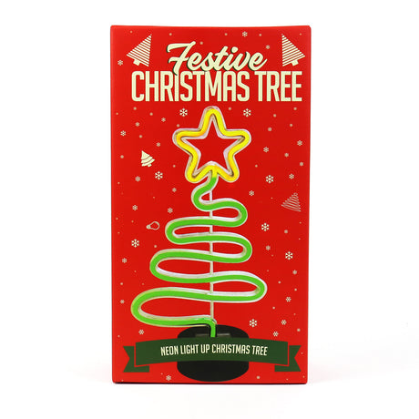 Festlicher Neon Weihnachtsbaum - Weihnachtsbeleuchtung
