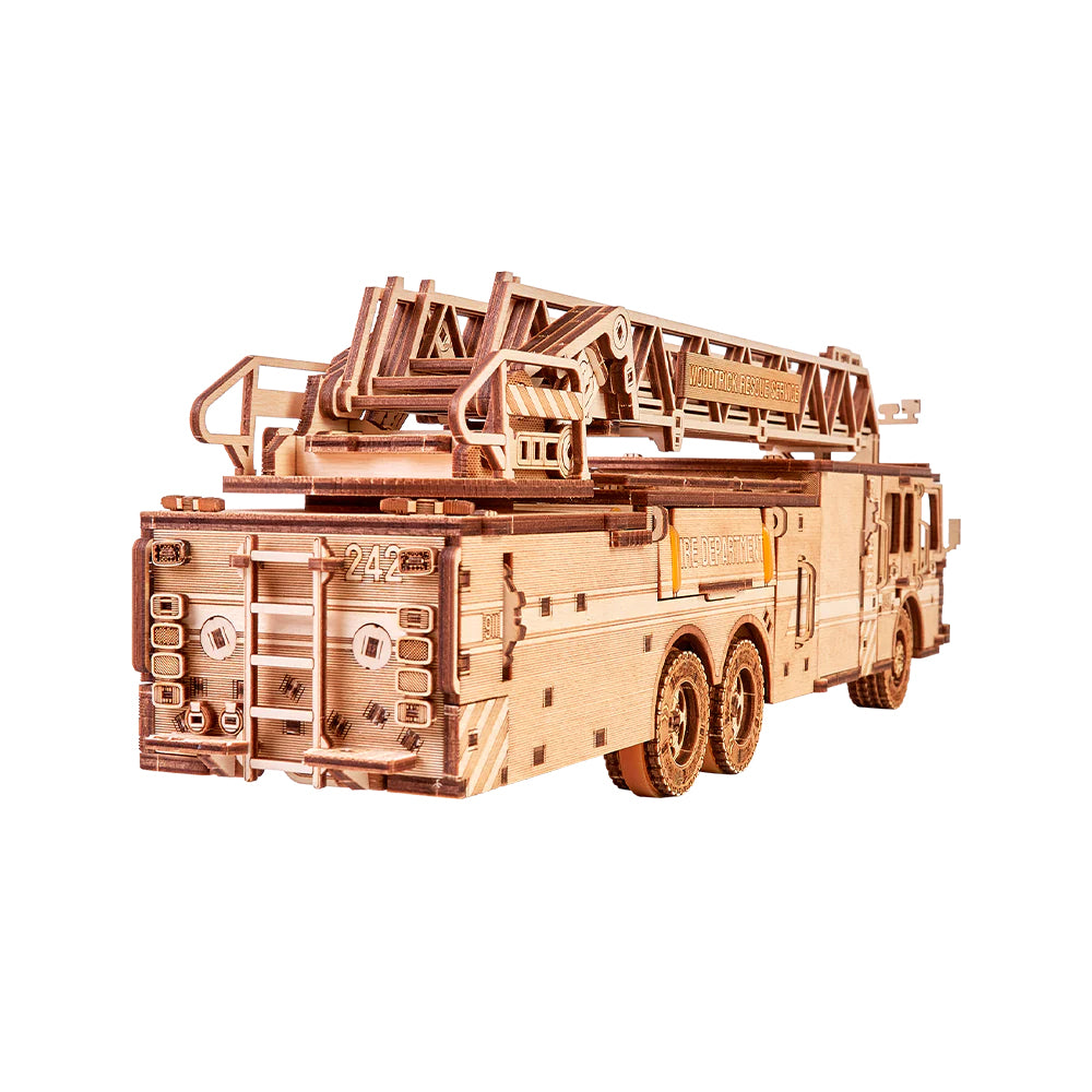 Feuerwehrauto - 3D Holzbausatz