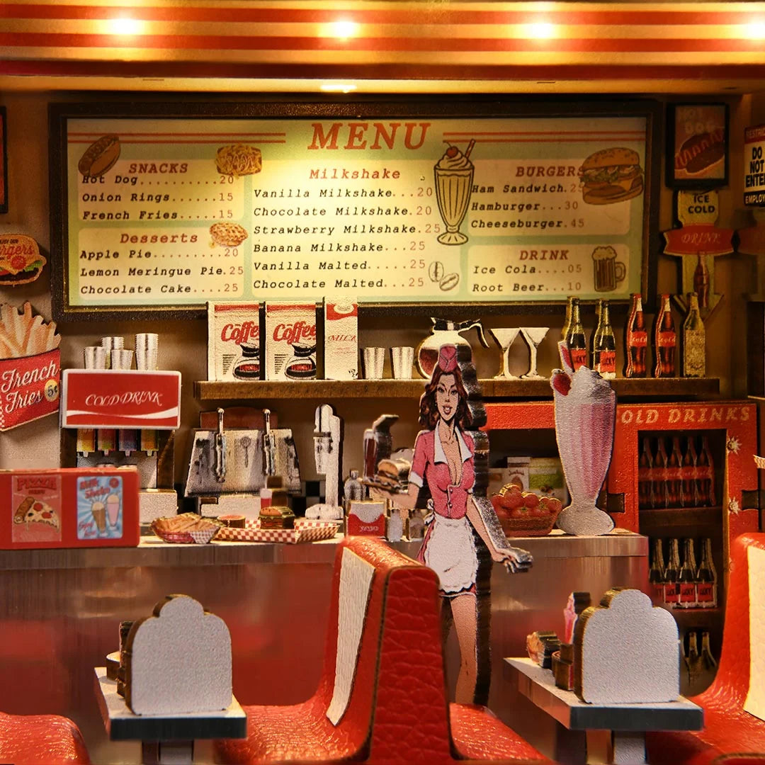 1950s Diner - Book Nook