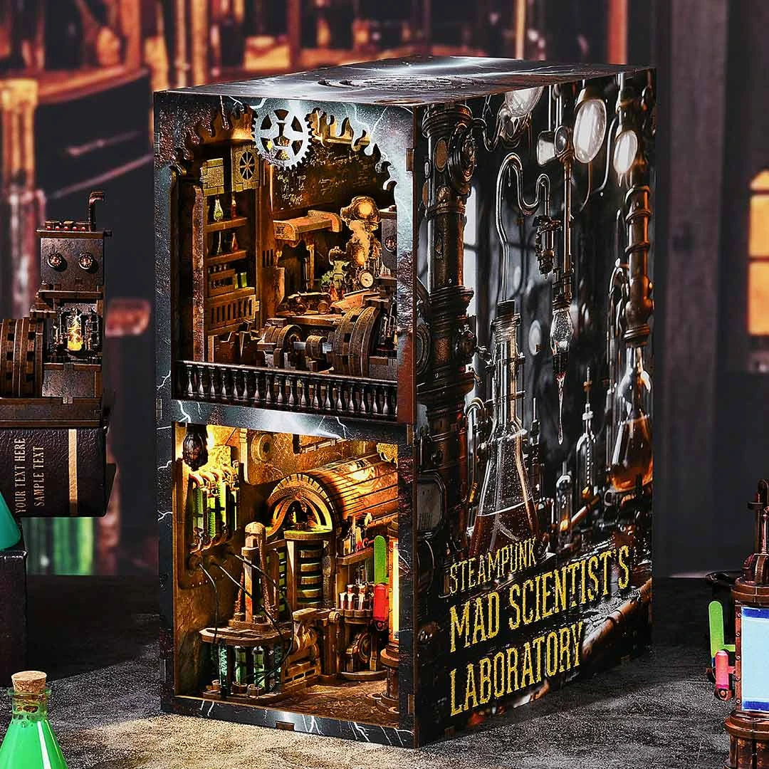 Mad Scientist's Lab - Book Nook