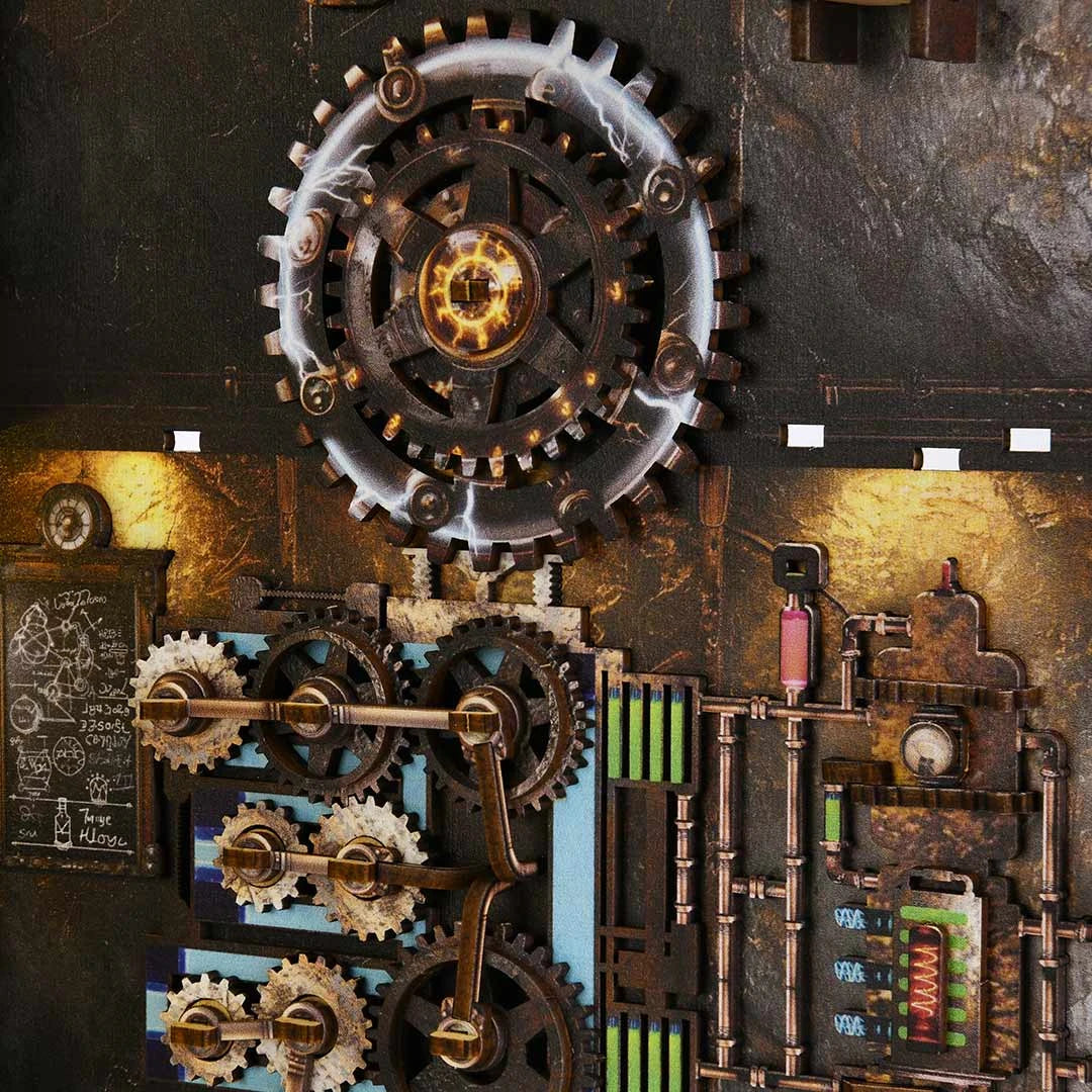 Mad Scientist's Lab - Book Nook