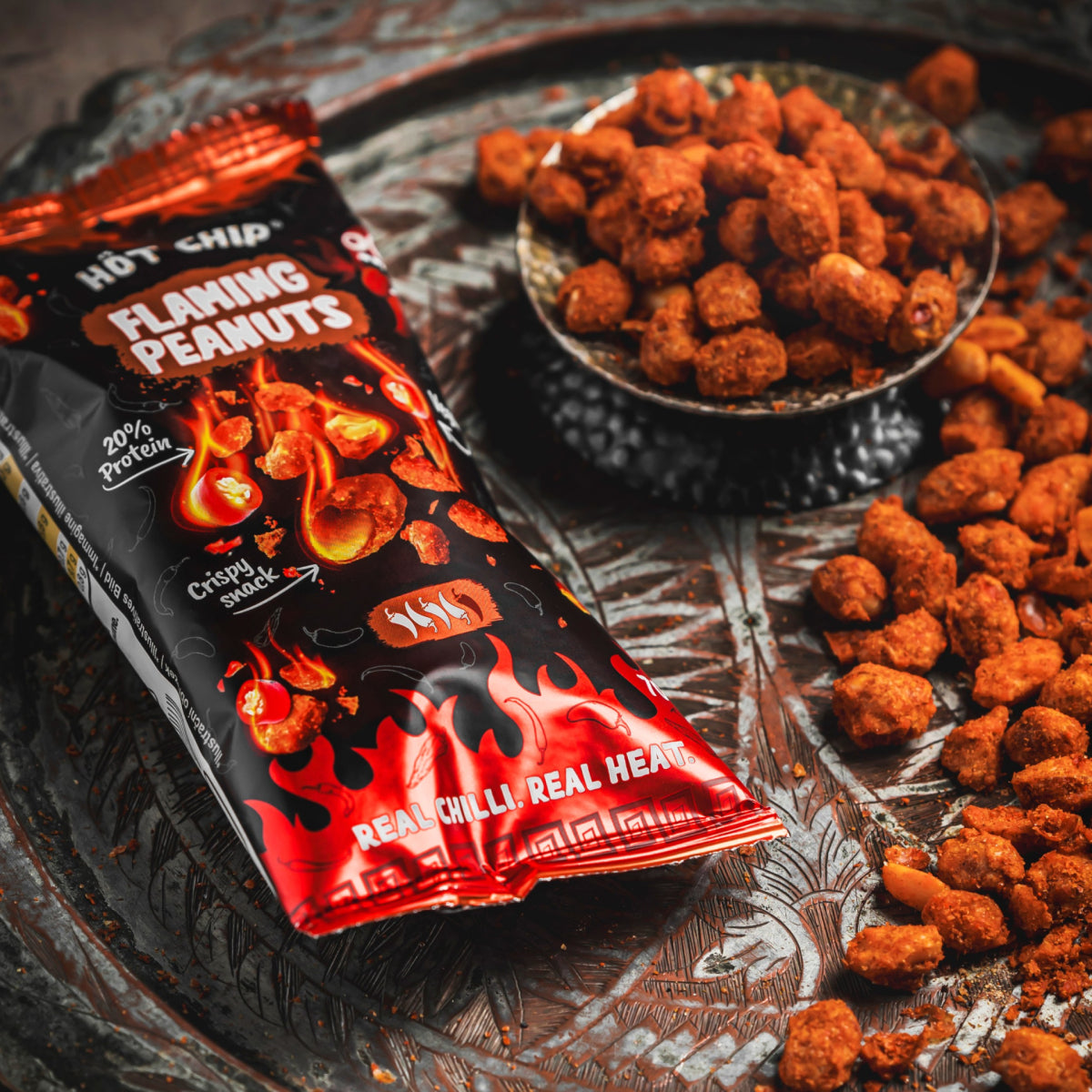 Flaming Peanuts (70 g) - Snack