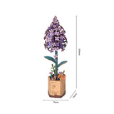 Flieder - Holzbausatz Blume