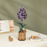 Flieder - Holzbausatz Blume