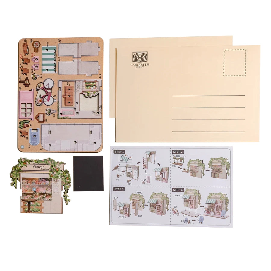 Flower Shop Magnet - Bausatz