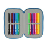 Frozen "Snow Glow" - Etui inkl. Stifte, Spitzer und Radiergummi (37 Teile)