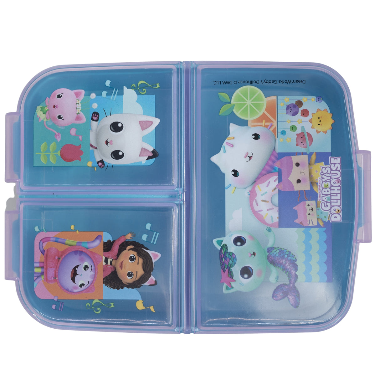 Gabby's Dollhouse - Lunchbox mit Fächern