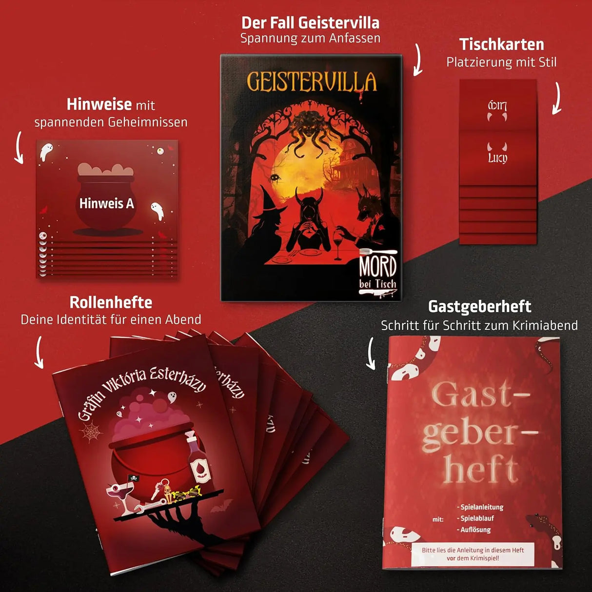 Geistervilla - Krimidinner