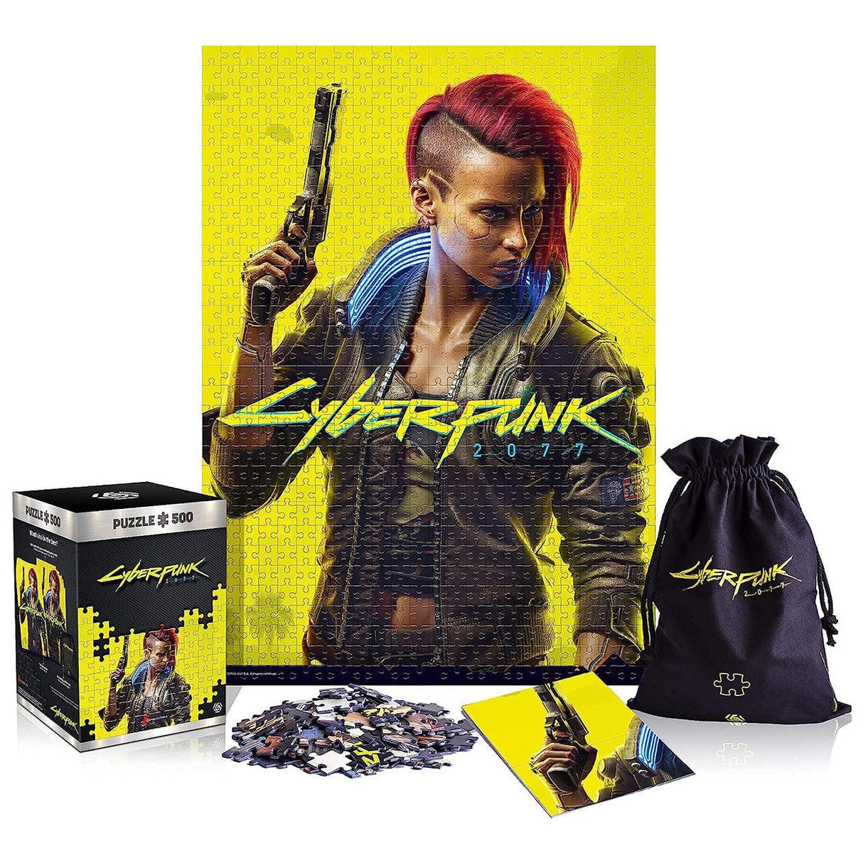 Cyberpunk 2077: Female Key Art - Puzzle - derdealer.ch