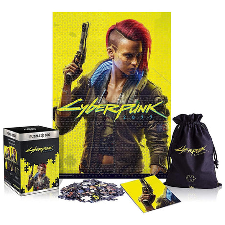 Cyberpunk 2077: Female Key Art - Puzzle - derdealer.ch