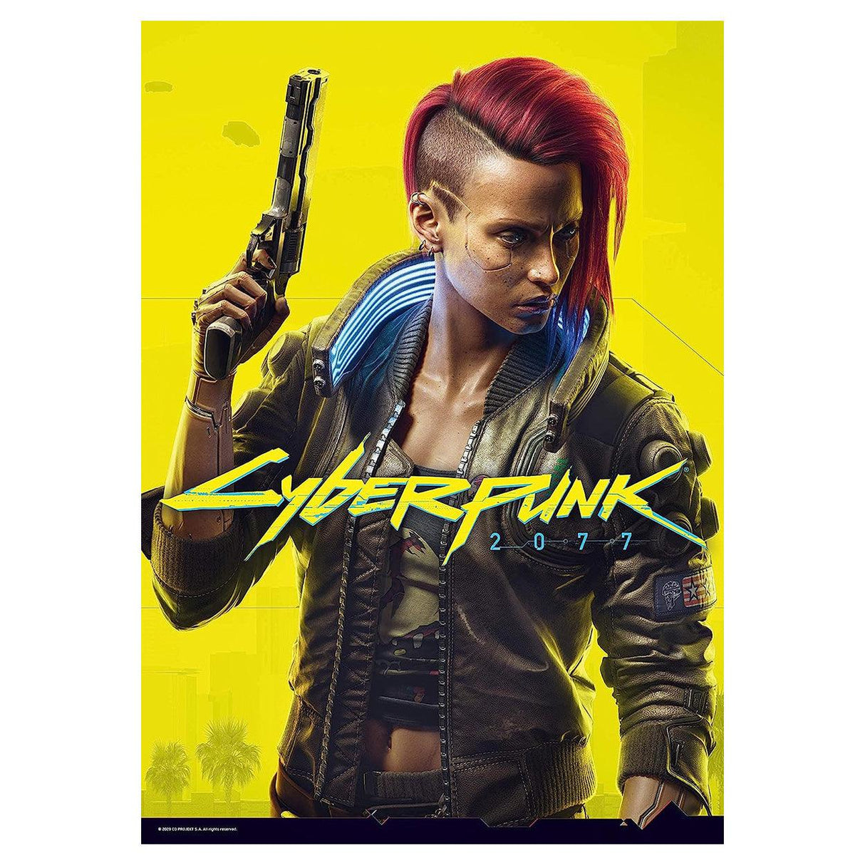 Cyberpunk 2077: Female Key Art - Puzzle - derdealer.ch
