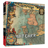 The Witcher: Northern Kingdom Map - Puzzle - derdealer.ch
