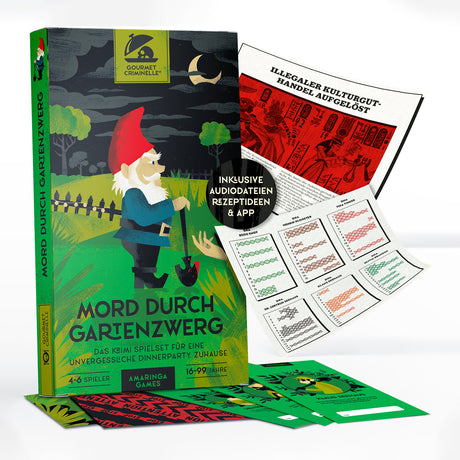 Mord durch Gartenzwerg - Krimidinner