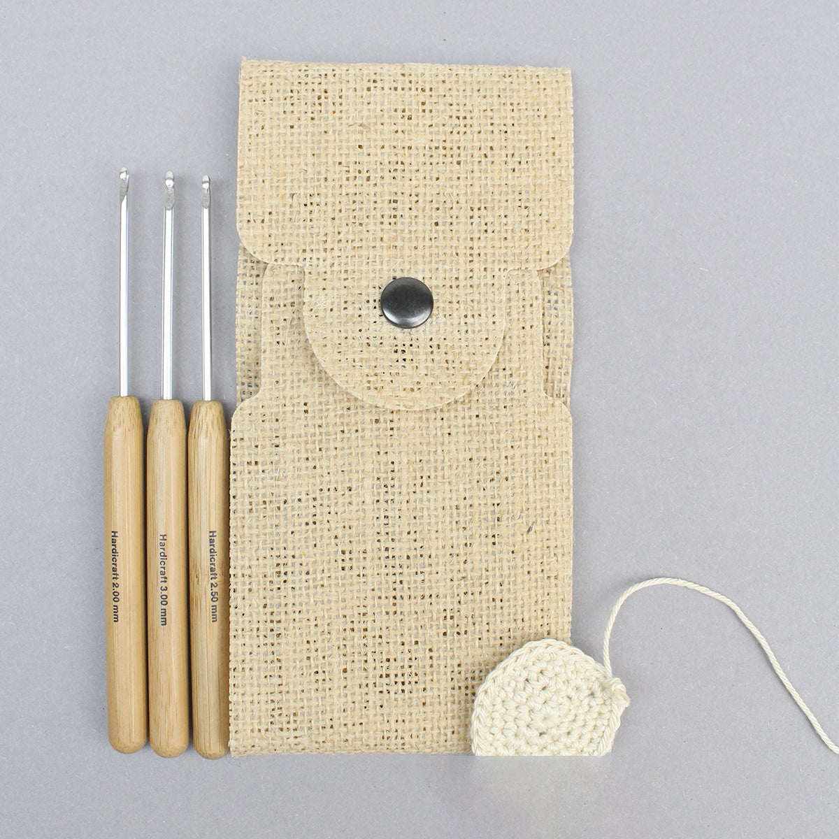 Häkelnadeln-Set mit drei Grössen