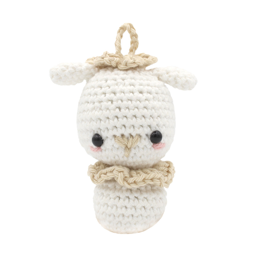 Mini Lamm - Häkelset