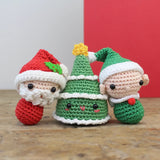Mini Weihnachtsbaum - Häkelset