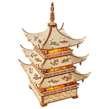 Harmony Tower - 3D Holzbausatz (Elektrisch)