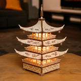 Harmony Tower - 3D Holzbausatz (Elektrisch)