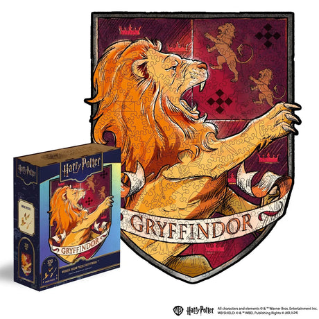 Harry Potter - Gryffindor (251 Teile) - Holzpuzzle
