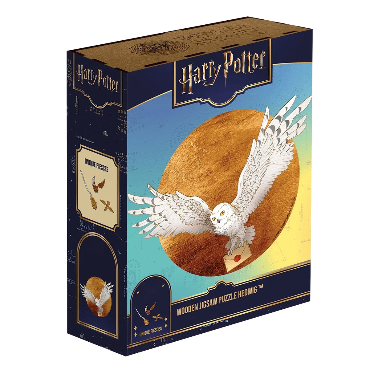 Harry Potter - Hedwig (124 Teile) - Holzpuzzle