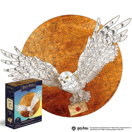 Harry Potter - Hedwig (124 Teile) - Holzpuzzle